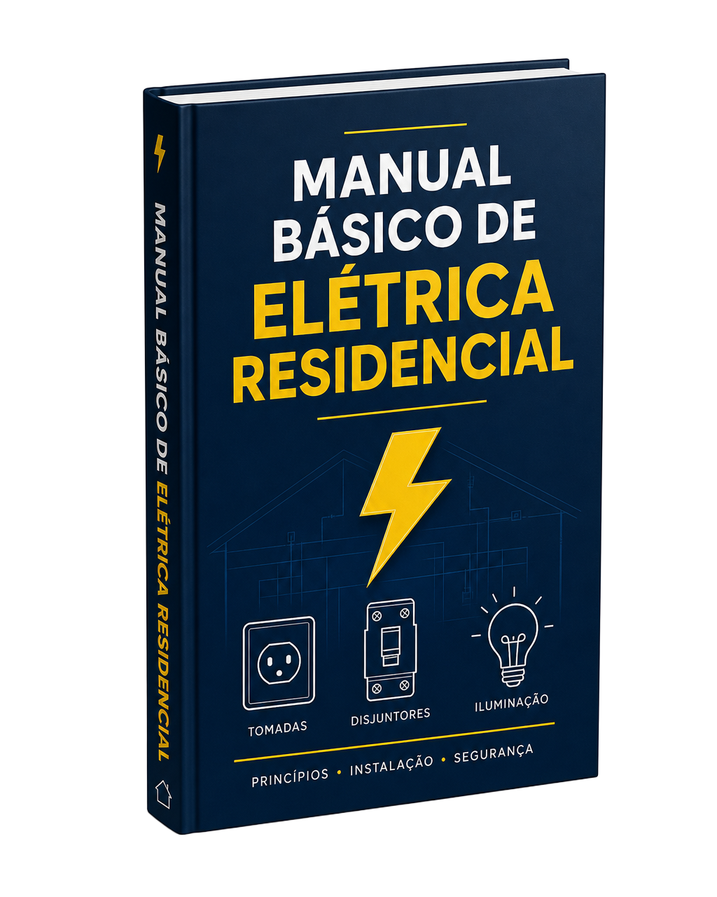 Capa do eBook Manual Básico de Elétrica Residencial